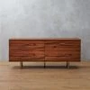 Linear Low 4-Drawer Wood Dresser -Chic Living Shop LinearLowDresserSHS16 1x1