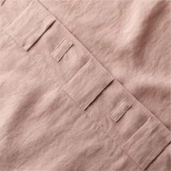 Smoky Mauve Linen Window Curtain Panel 48"x84'' 11 Smoky Mauve Linen Window Curtain Panel 48"x84'' -Chic Living Shop LinenAdobeRoseCrtn96PnlAV4SHF23