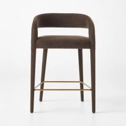 Lisette Brown Counter Stool -Chic Living Shop LisetteBrnCounterStlSOSSF22