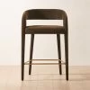 Lisette Brown Counter Stool -Chic Living Shop LisetteBrnCounterStoolSHF22