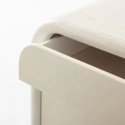 Lobos 6-Drawer White Wood Dresser -Chic Living Shop LobosAshNLthrLowDresserAVSSS23