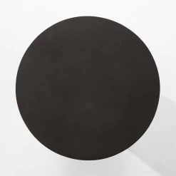 Lola Round Black Concrete Dining Table -Chic Living Shop LolaBlackDiningTableTOPSSF21