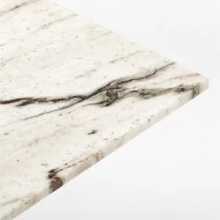 Luca White Marble Coffee Table -Chic Living Shop LucaWhiteMrblTpCffTblAVSSF22