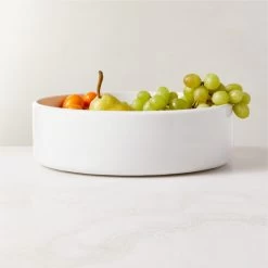 Mack White Serving Bowl -Chic Living Shop MackWhiteServingBowlROF22