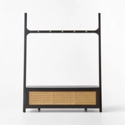 Mahogany Black Hall Tree -Chic Living Shop MahoganyBlkHallTreeSSF22