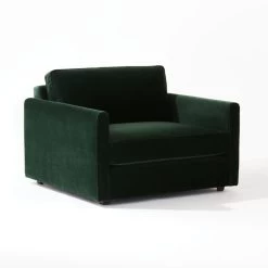 Malea Green Velvet Chair -Chic Living Shop MaleaGreenVlvtChair3QSSF23