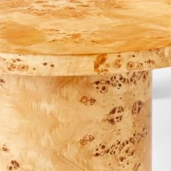 Marisa Burl Wood Desk 70'' -Chic Living Shop MarisaBurlwoodDeskLrgAVSSS23