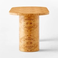 Marisa Burl Wood Desk 70'' -Chic Living Shop MarisaBurlwoodDeskLrgSDSSS23