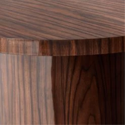 Marisa High-Gloss Walnut Wood Desk 70'' -Chic Living Shop MarisaHiGlossDeskLrgAVSSS23