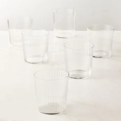 Marta Optic Double Old-Fashioned Glasses Set Of 6
