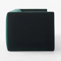 Matra Deep Teal Velvet Sofa -Chic Living Shop MatraGreenVelvetSofaSDSSF22