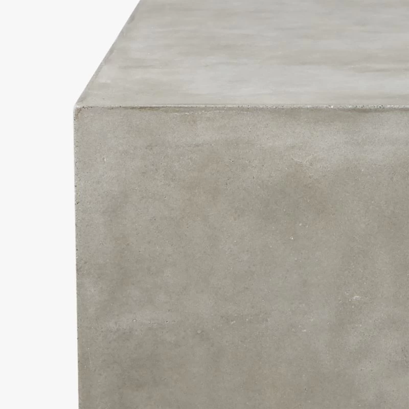 Matter Grey Cement Rectangle Coffee Table 7 Matter Grey Cement Rectangle Coffee Table - Image 5
