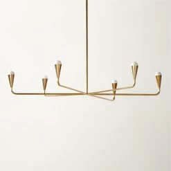 Meldon Polished Brass Chandelier