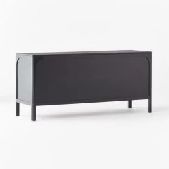 Miri 4-Drawer Black Cane Dresser 14 Miri 4-Drawer Black Cane Dresser -Chic Living Shop MiriLowDresser3QBSSF21
