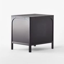 Miri 2-Drawer Black Cane Nightstand -Chic Living Shop MiriNightstand3QBSSF21