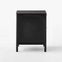 Miri 2-Drawer Black Cane Nightstand -Chic Living Shop MiriNightstandSDSSF21