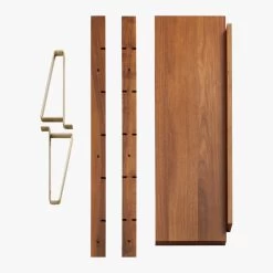 Walnut Modular 39.5" Upright 9 Walnut Modular 39.5" Upright -Chic Living Shop ModularPiecesGroupF18 3