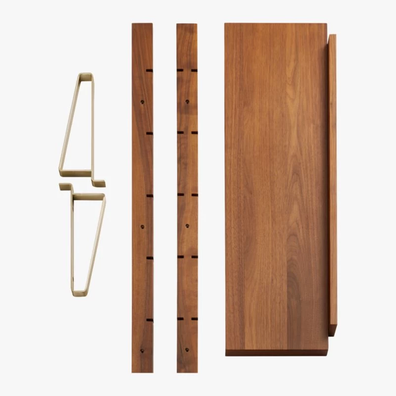 Walnut Modular 39.5" Upright 6 Walnut Modular 39.5" Upright - Image 4