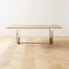Montclare Oak Wood And Metal Dining Table -Chic Living Shop MontclareOkNMtlDnngTblSHS22