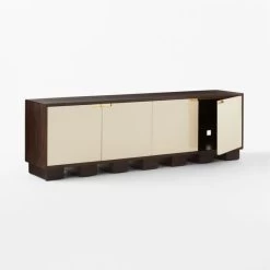 Moti Brown And White Mango Wood Media Console 14 Moti Brown And White Mango Wood Media Console -Chic Living Shop MotiMediaCredenza3QAVSSS23