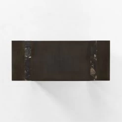 Moyra Black Marble Desk -Chic Living Shop MoyraMarbleDeskTOPSSF22