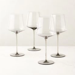 Muse Smoked Red Wine Glass Set Of 4