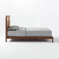 Nadi Wood And Cane Queen Bed -Chic Living Shop NadiCaneQueenBedSDF20