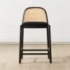 Nadia Black Cane Counter Stool Set Of 2 -Chic Living Shop NadiaCounterStoolSHS21 1x1