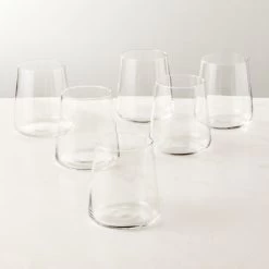 Neat Double Old-Fashioned Glass Set Of 6