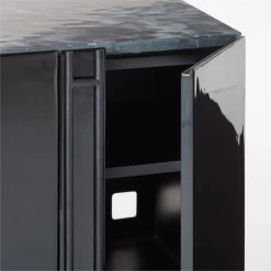 Nero Black Marble Credenza 21 Nero Black Marble Credenza -Chic Living Shop NeroHiGlossMdCredenzAVSSF22