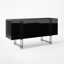 Nero Black Marble Credenza 18 Nero Black Marble Credenza -Chic Living Shop NeroHiGlossMdCredenza3QSSF22