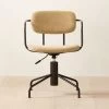 Nyle Suede Office Chair -Chic Living Shop NyleOfficeChairSHS22