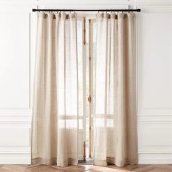 Chase Matte Black Adjustable Curtain Rod 28''-48" -Chic Living Shop OpnwvFlaxLn96CurtainPnlSHS23 1