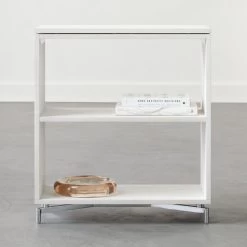 Oracle Modular White Wood Bookcase -Chic Living Shop OracleBlchdAshModBkshlfROF21