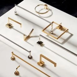 Boule-Inspired Polished Brass Wall Mount Hook 12 Boule-Inspired Polished Brass Wall Mount Hook -Chic Living Shop OrbitTowelRingAG21 1x1