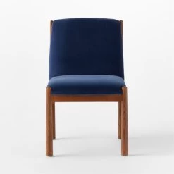 Paglia Blue Velvet Dining Chair -Chic Living Shop PagliaBlueVlvtDiningChrSOSSS23