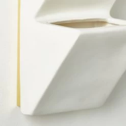 Paka White Ceramic Wall Sconce Light -Chic Living Shop PakaCrmcWallSconceAVSHF23