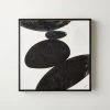 'Pebble II'' Framed Wall Art 20''x20'' -Chic Living Shop PebbleII20x20SHF23