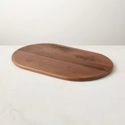 Piero Oval Walnut Serving Board