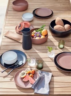 Bolt Grey Linen Napkin Set Of 4 -Chic Living Shop PitchBlackPitcherOLB20