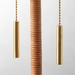 Pogo Brass And Cane Table Lamp -Chic Living Shop PogoCaneTableLampAV2SHF21