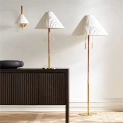 Pogo Brass And Cane Table Lamp -Chic Living Shop PogoLightingCollectionPCF21 1x1