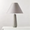 Polar Grey Cement Table Lamp -Chic Living Shop PolarGrayTableLampSHF23