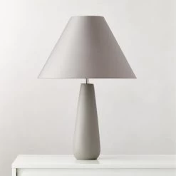 Polar Grey Cement Table Lamp