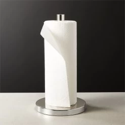 Polished Nickel Paper Towel Holder -Chic Living Shop PolishedNklPaperTowelHldrROF21