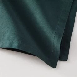Poplin Dark Green Cloth Napkins Set Of 8 -Chic Living Shop PoplinGreenNapkinAV2SHF22