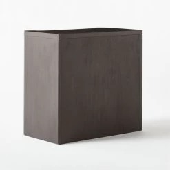 Port Blackened Wood Nightstand -Chic Living Shop PortBlckndWdNightstand3QBSSS21