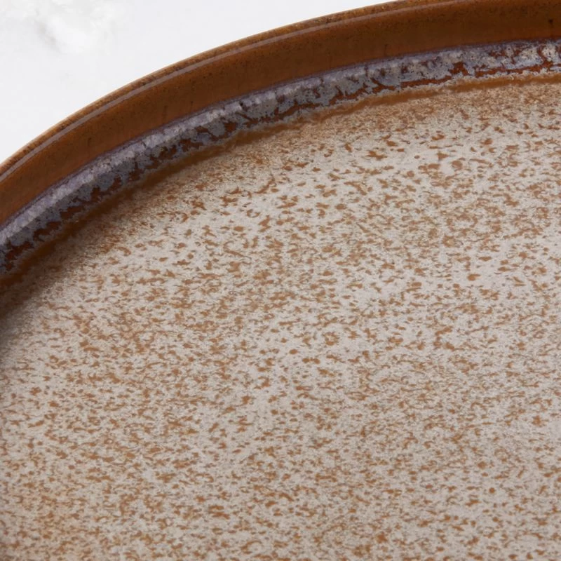 Prado Blue Dinner Plate With Reactive Glaze 5 Prado Blue Dinner Plate With Reactive Glaze - Image 3