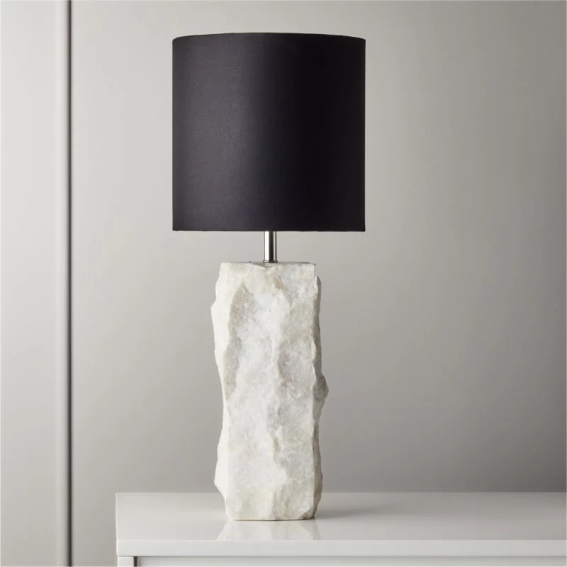 Raw Marble Table Lamp 3 Raw Marble Table Lamp