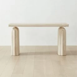 Remoli Swirled Cream Resin Desk